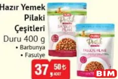 DURU HAZIR YEMEK PİLAKİ ÇEŞİTLERİ 400 G